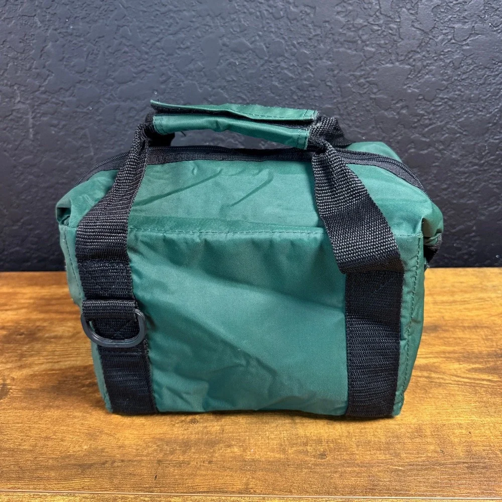 Ten Peaks Insulated Lunch Bag Green Nylon Thermal Food Storage Small Unisex